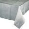 Party Central Pack of 6 Shimmering Silver Disposable Banquet Party Table Covers 9&#x27;